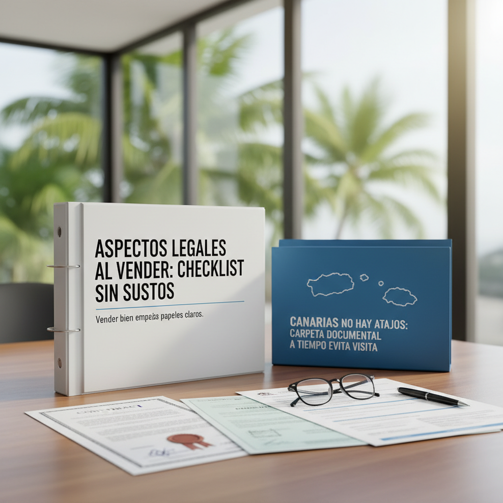 Aspectos legales al vender en Canarias: checklist sin sustos