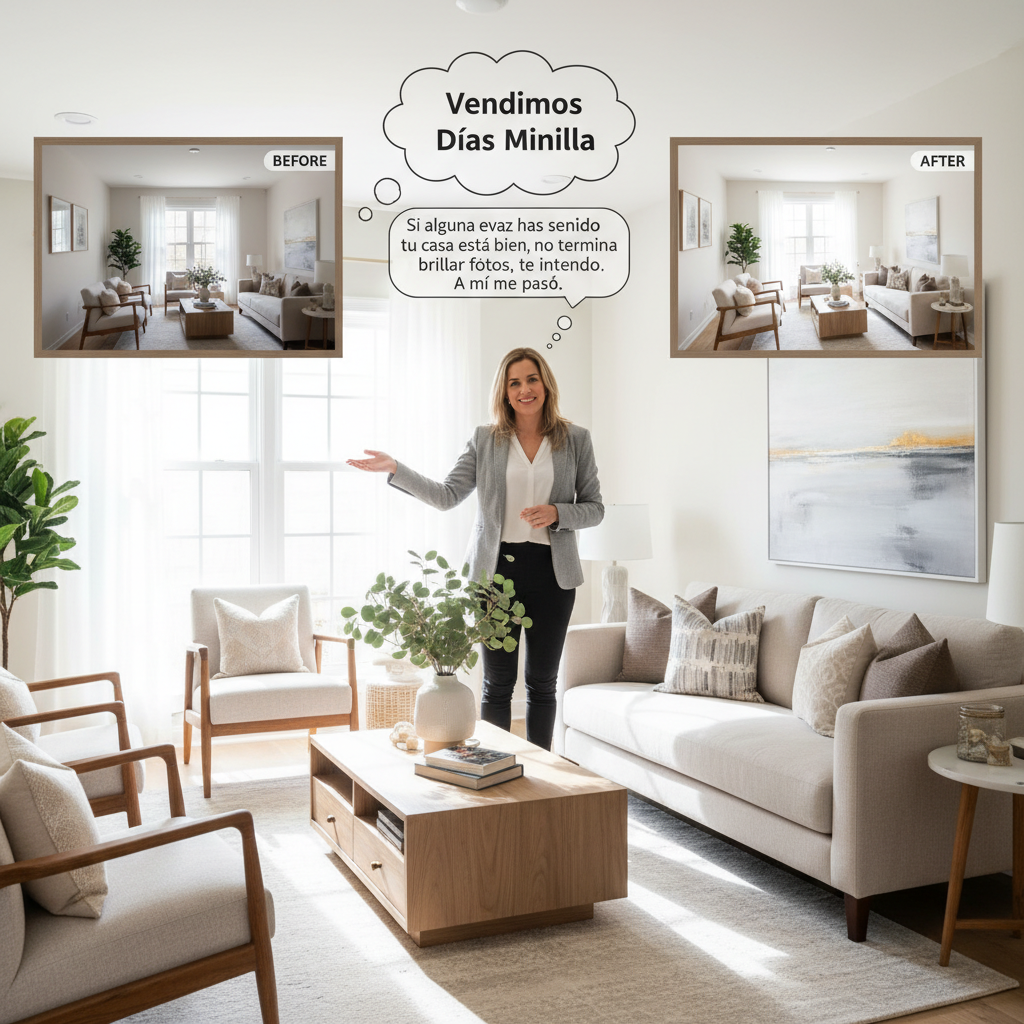 Home staging y fotos: vendimos en 21 días en La Minilla