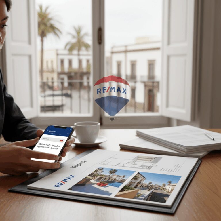 La red RE/MAX nos trajo un comprador alemán a Vegueta