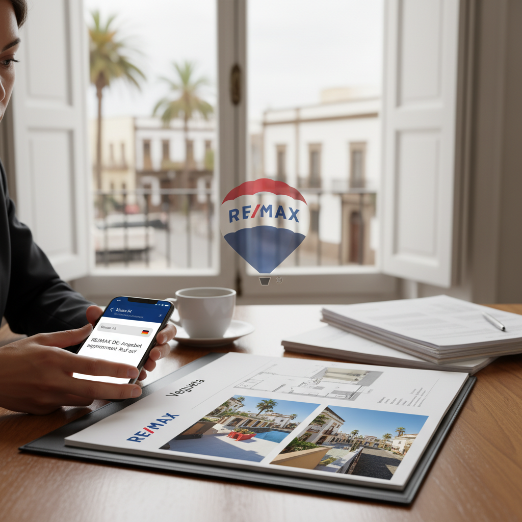 La red RE/MAX nos trajo un comprador alemán a Vegueta