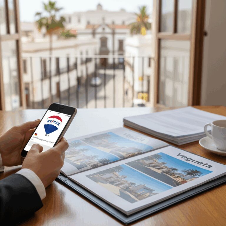 La red RE/MAX nos trajo un comprador alemán a Vegueta