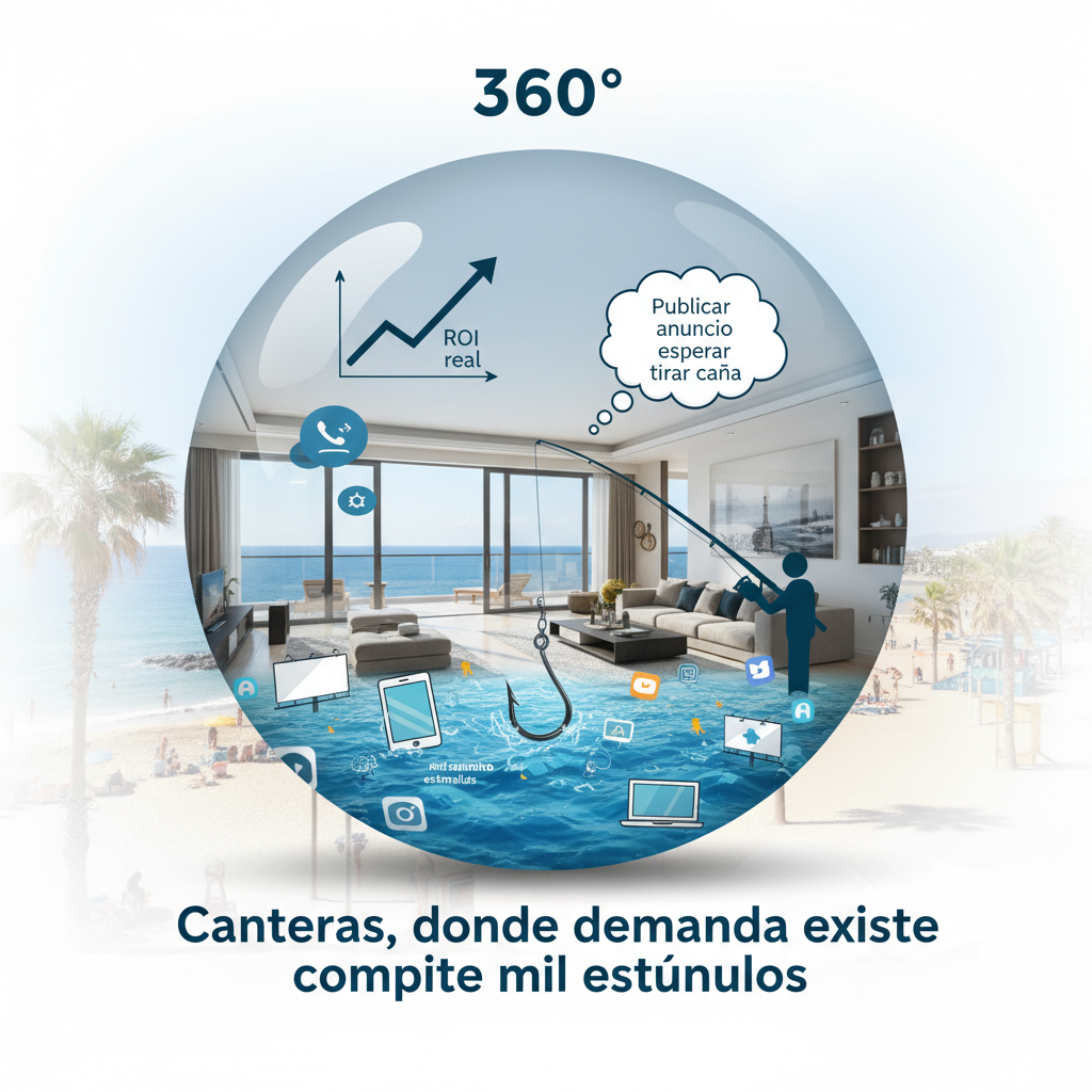 Marketing 360° para un ático en Las Canteras: ROI real