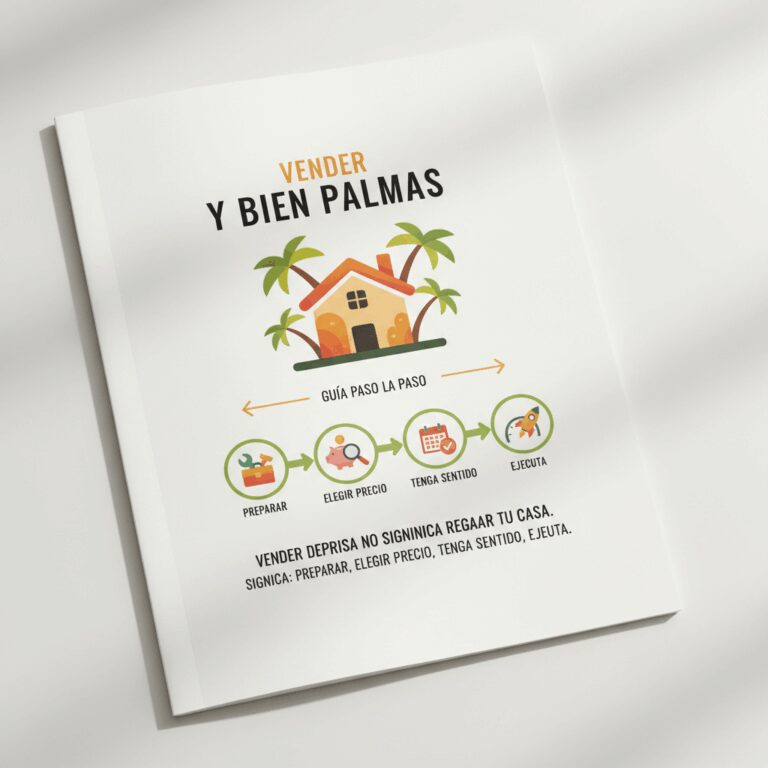 Vender rápido y bien en Las Palmas: guía paso a paso